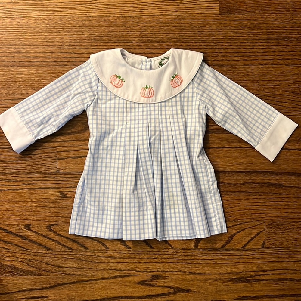 Cecil & Lou long sleeve pumpkin dress